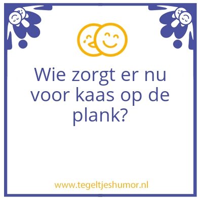 Tegeltje: pensioen