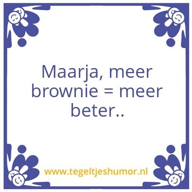 Tegeltje: Oma’s wijsheid