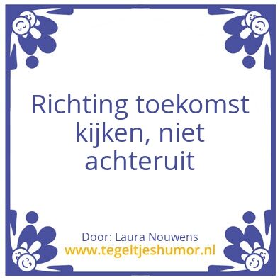Tegeltje: Richting