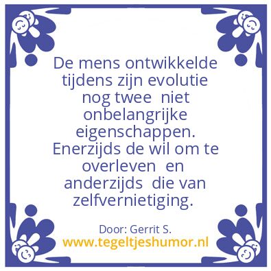 Tegeltje: Ik ben Gerrit.