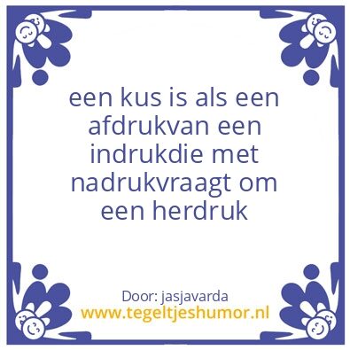 Tegeltje: liefde