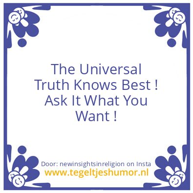 Tegeltje: Have you ever noticed ?