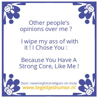 Tegeltje: Ask Jesus Christ.
