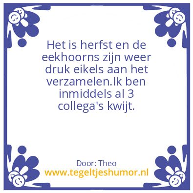 Tegeltje: Eikels