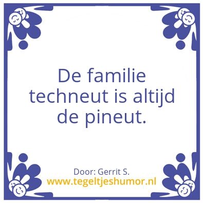 Tegeltje: Ik ben Gerrit.