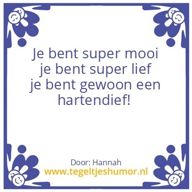 Tegeltje: Liefde
