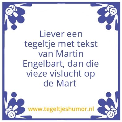 Tegeltje: .