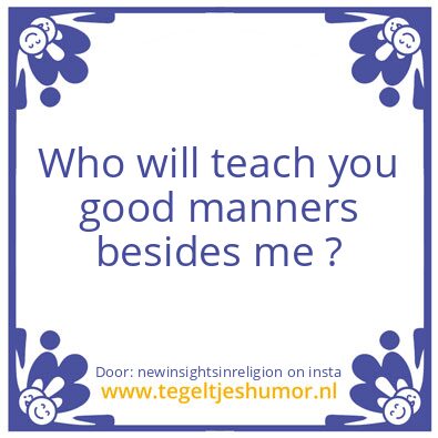 Tegeltje: Precius.