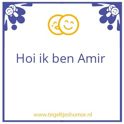 Tegeltje: Air