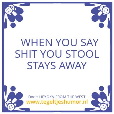 Tegeltje: HEYOKA FROM THE WEST