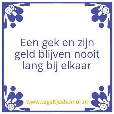 Tegeltje: 1