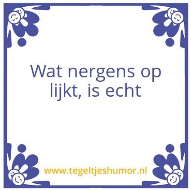 Tegeltje: Jules Deelder