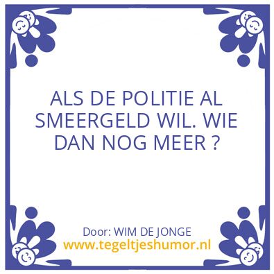 Tegeltje: WIM DE JONGE