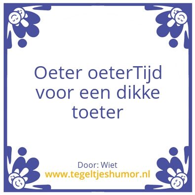 Tegeltje: Wiet