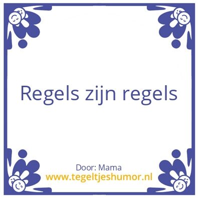 Tegeltje: Form
