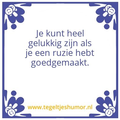 Tegeltje: Geluk3