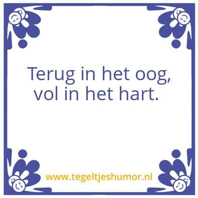 Tegeltje: Sabrine en Tobias