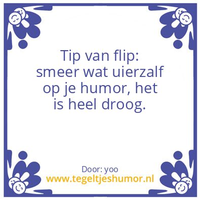 Tegeltje: Real