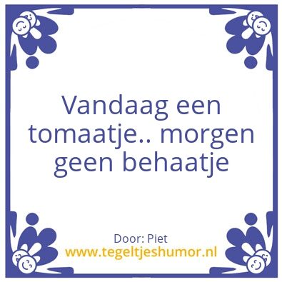 Tegeltje: Chocola