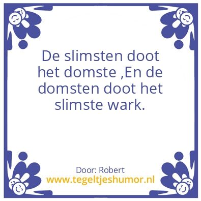 Tegeltje: achterhookse spreuken
