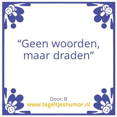 Tegeltje: De connectie