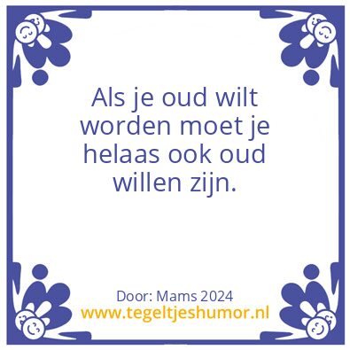 Tegeltje: Mams 2024