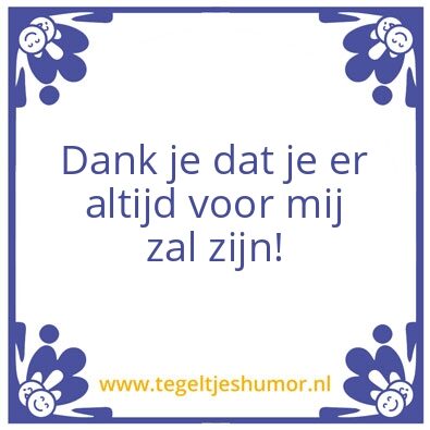 Tegeltje: Vriendschap