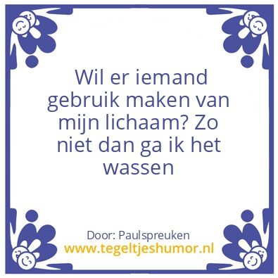 Tegeltje: Paul