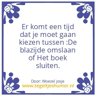 Tegeltje: Mooie tekst