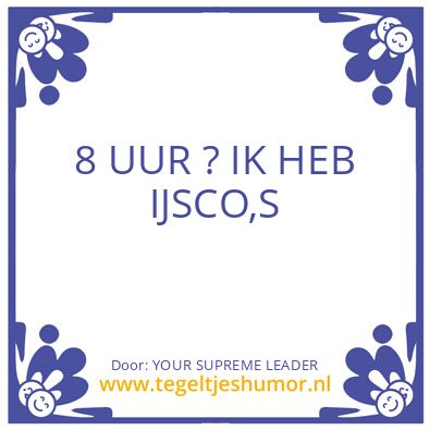 Tegeltje: ?