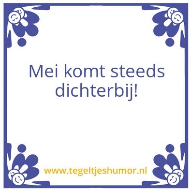 Tegeltje: tegel