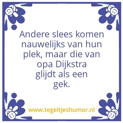 Tegeltje: Tegel