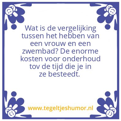 Tegeltje: Zwmbad