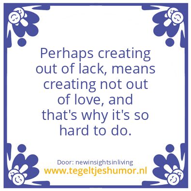 Tegeltje: in the name of Love