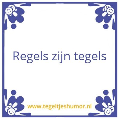 Tegeltje: Lottie van Elst