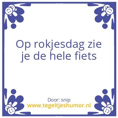 Tegeltje: voorjaar