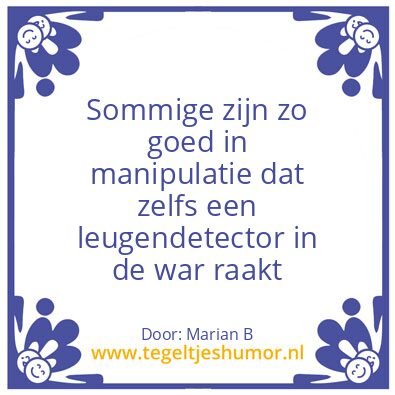 Tegeltje: Marian Borg