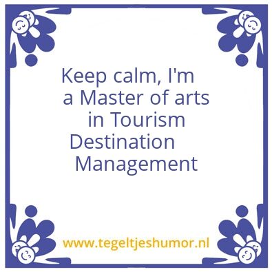 Tegeltje: Master of arts