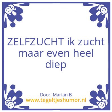 Tegeltje: Marian Borg