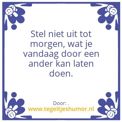 Tegeltje: P