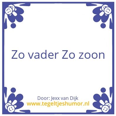 Tegeltje: Familie