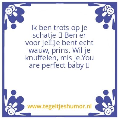 Tegeltje: Prins