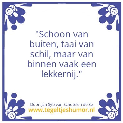 Tegeltje: Banaan
