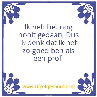 Tegeltje: swen