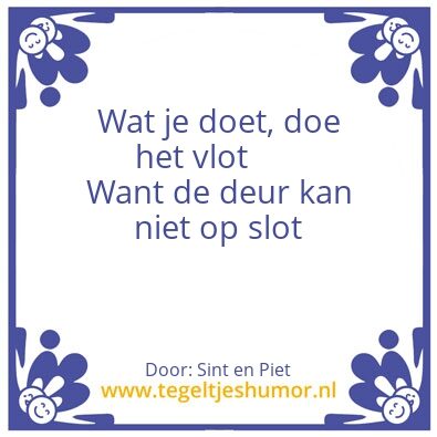 Tegeltje: Hans en Marianne
