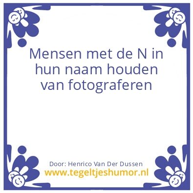 Tegeltje: Fotografie