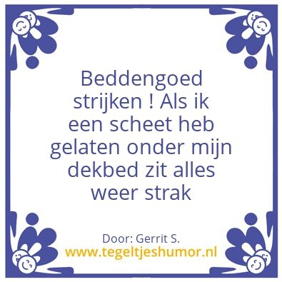 Tegeltje: Ik ben Gerrit.