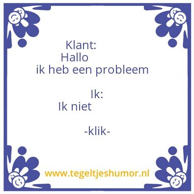 Tegeltje: .