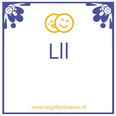 Tegeltje: )