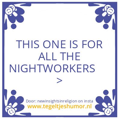 Tegeltje: You !